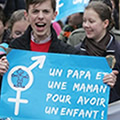  un millier de personnes manifeste contre l'homoparentalit  Paris - Droite anti-gay 
