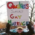  le mouvement Quaker favorable au mariage homosexuel - Grande-Bretagne 